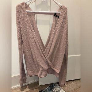 Moon & Madison Blush Knit Sweater
